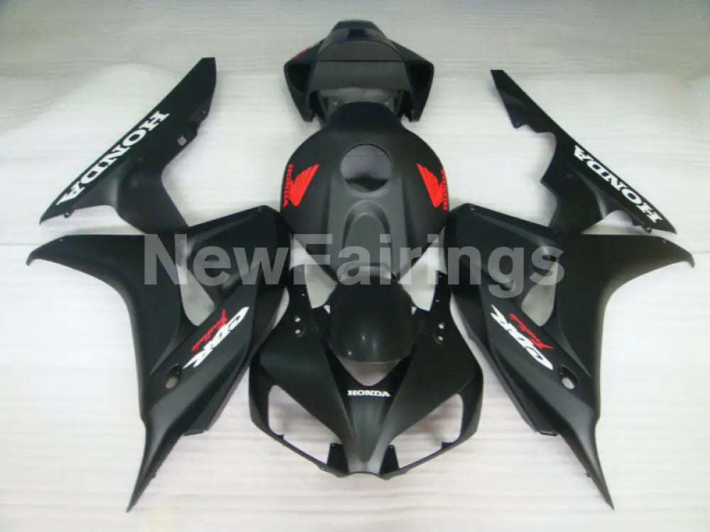 All Matte Black Factory Style - CBR1000RR 06-07 Fairing Kit