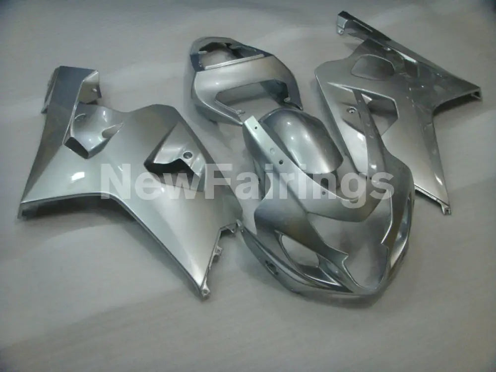 All Silver No decals - GSX-R600 04-05 Fairing Kit - Vehicles