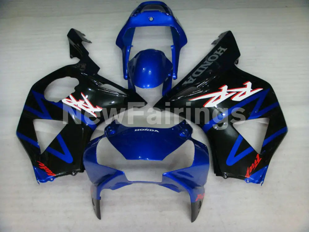 Black and Blue Factory Style - CBR 954 RR 02-03 Fairing Kit