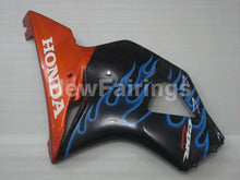 Load image into Gallery viewer, Black and Blue Flame - CBR 954 RR 02-03 Fairing Kit -