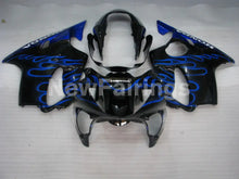 Load image into Gallery viewer, Black and Blue Flame - CBR600 F4 99-00 Fairing Kit -