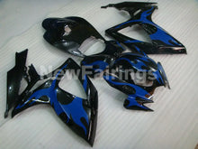 Load image into Gallery viewer, Black and Blue Flame - GSX-R750 06-07 Fairing Kit Vehicles