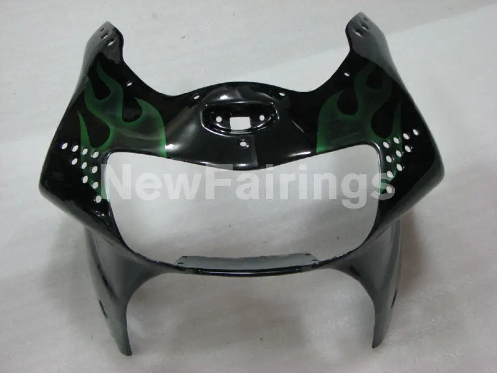 Black and Green Flame - CBR 919 RR 98-99 Fairing Kit -