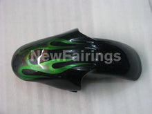 Load image into Gallery viewer, Black and Green Flame - YZF-R6 98-02 Fairing Kit Vehicles &amp; Parts &gt; Vehicle Parts &amp; Accessories &gt; Motor Vehicle Parts &gt;