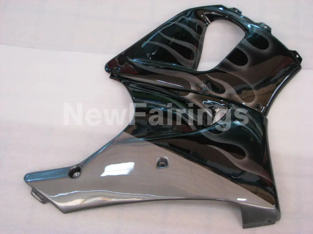 Black and Grey Flame - CBR 919 RR 98-99 Fairing Kit -