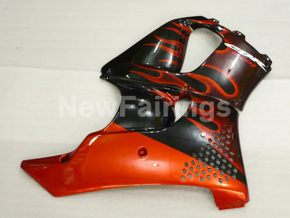 Black and Red Flame - CBR 900 RR 94-95 Fairing Kit -