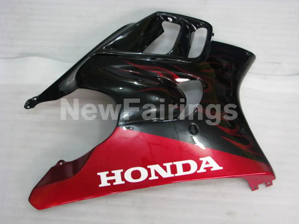 Black and Red Flame - CBR600 F3 95-96 Fairing Kit - Vehicles