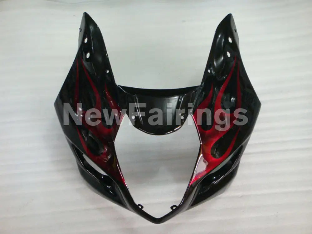 Black and Red Flame - GSX - R1000 03 - 04 Fairing Kit