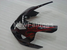 Load image into Gallery viewer, Black and Red Flame - GSX-R600 04-05 Fairing Kit - Vehicles