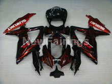 Load image into Gallery viewer, Black and Red Flame - GSX-R600 08-10 Fairing Kit - Vehicles