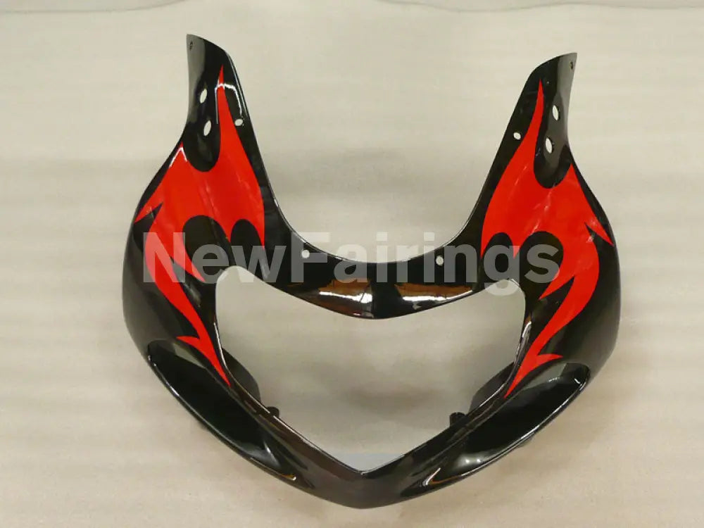 Black and Red Flame - GSX-R750 00-03 Fairing Kit Vehicles &