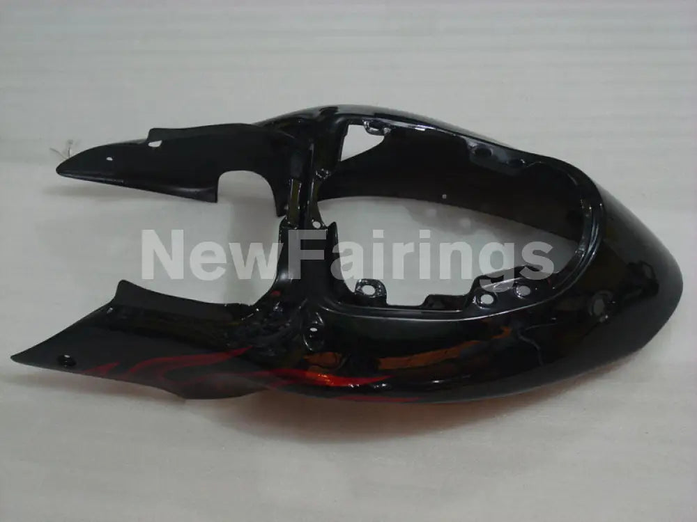 Black and Red Flame - GSX1300R Hayabusa 99-07 Fairing Kit