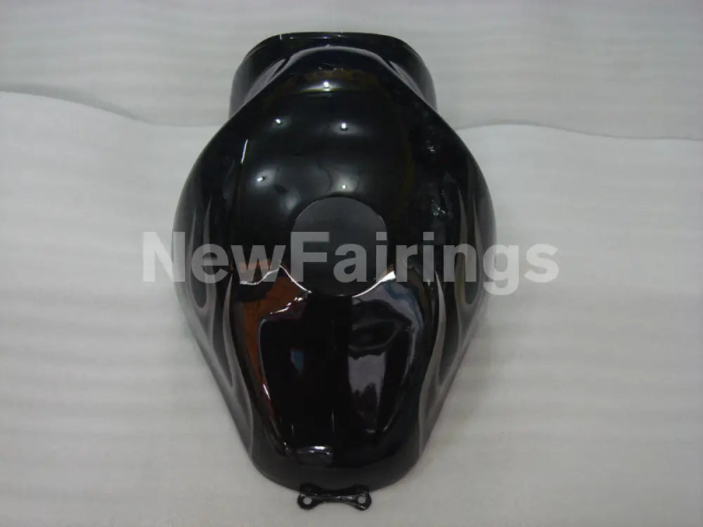 Black and Silver Flame - GSX1300R Hayabusa 99-07 Fairing