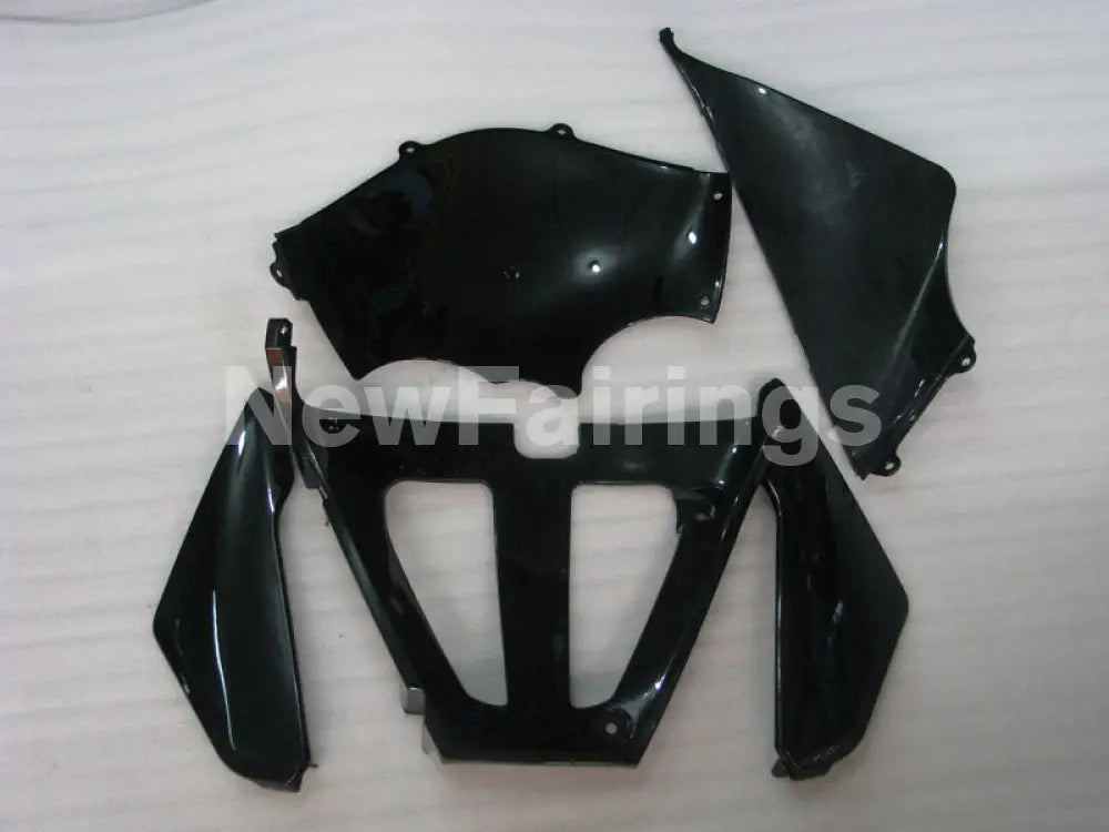 Black and White Factory Style - GSX-R750 04-05 Fairing Kit