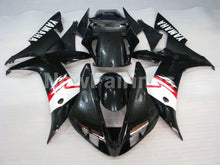 Load image into Gallery viewer, Black and White Factory Style - YZF-R1 02-03 Fairing Kit