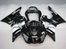 Load image into Gallery viewer, Black and White Factory Style - YZF-R1 98-99 Fairing Kit