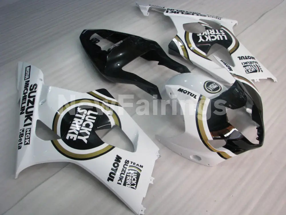 Black and White Lucky Strike - GSX - R1000 03 - 04 Fairing