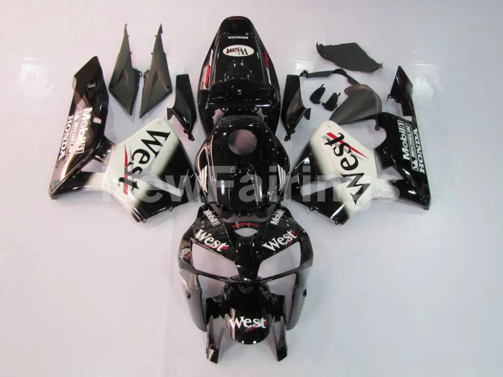 Black and White West - CBR600RR 05-06 Fairing Kit - Vehicles