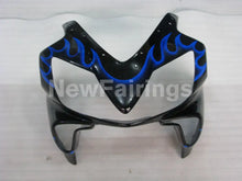 Load image into Gallery viewer, Black and Blue Flame - CBR600 F4i 01-03 Fairing Kit -