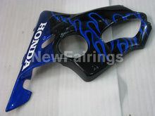 Load image into Gallery viewer, Black and Blue Flame - CBR600 F4i 01-03 Fairing Kit -