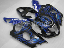 Load image into Gallery viewer, Black and Blue Flame - GSX-R600 04-05 Fairing Kit - Vehicles