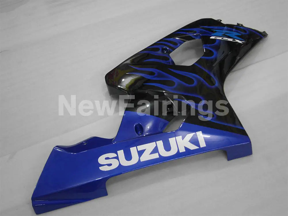 Black and Blue Flame - GSX-R600 04-05 Fairing Kit - Vehicles