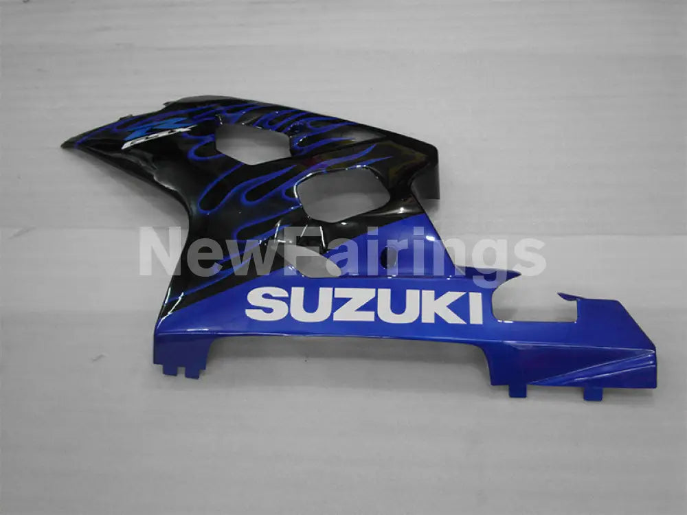 Black and Blue Flame - GSX-R600 04-05 Fairing Kit - Vehicles