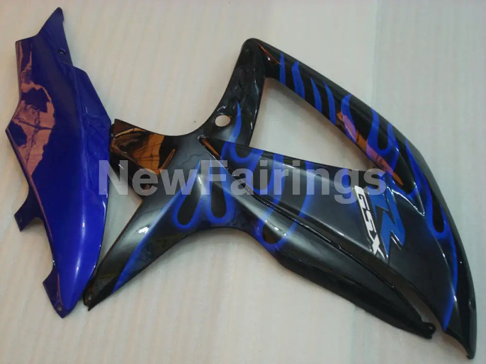 Black and Blue Flame - GSX-R750 08-10 Fairing Kit Vehicles