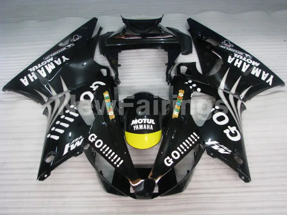 Black GO - YZF-R1 00-01 Fairing Kit - Vehicles & Parts >