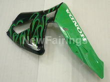 Load image into Gallery viewer, Black and Green Flame - CBR600RR 03-04 Fairing Kit -