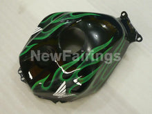 Load image into Gallery viewer, Black and Green Flame - CBR600RR 03-04 Fairing Kit -