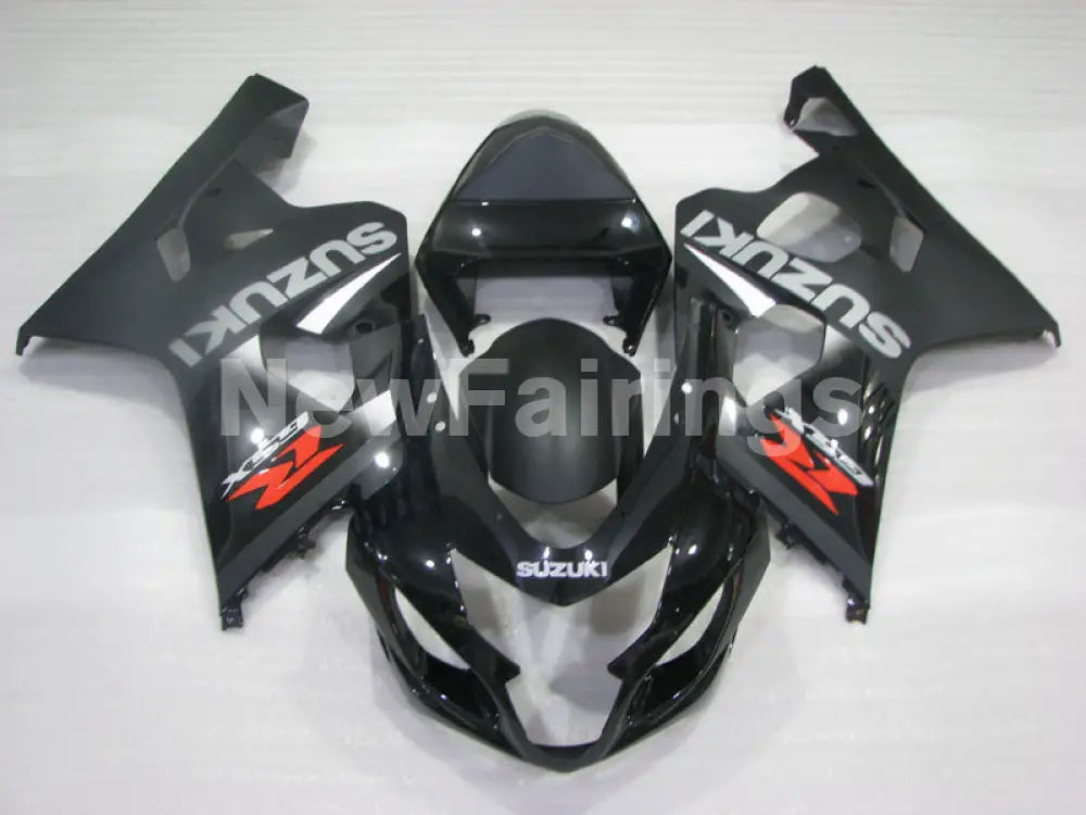 Black and Matte Factory Style - GSX-R750 04-05 Fairing Kit