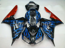 Load image into Gallery viewer, Black Orange and Blue Flame - CBR1000RR 06-07 Fairing Kit -