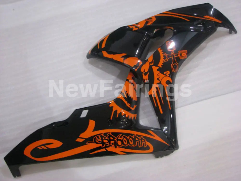 Black and Orange Factory Style - CBR1000RR 06-07 Fairing Kit