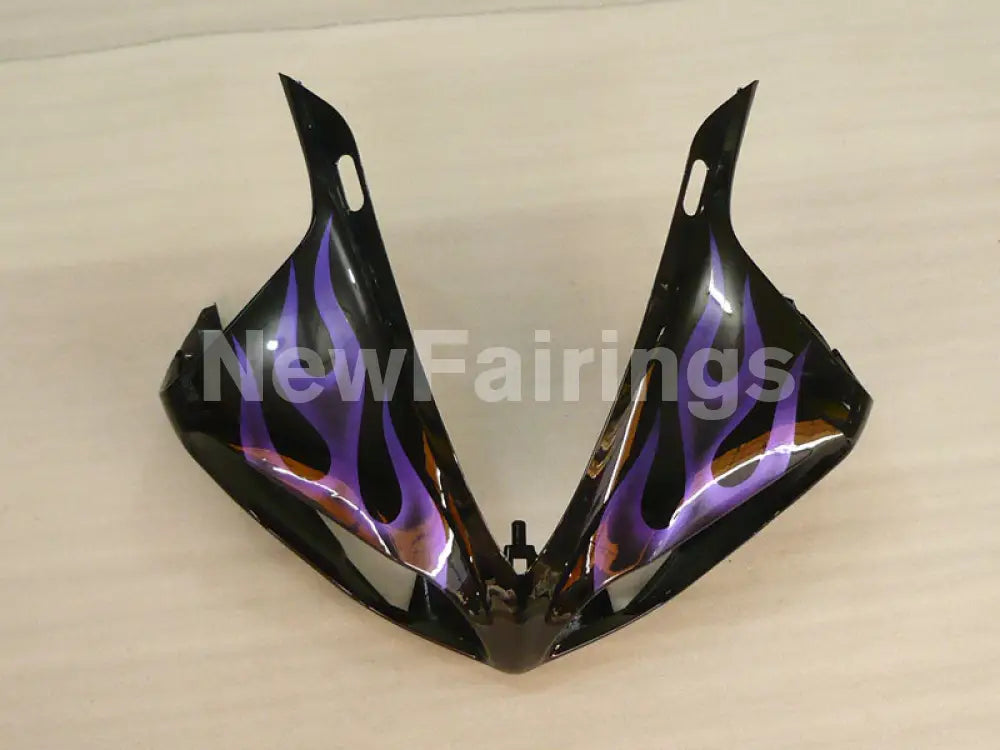 Black Purple Flame - YZF-R1 12-14 Fairing Kit - Vehicles &