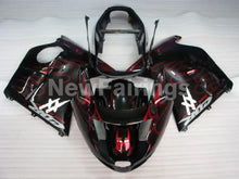 Load image into Gallery viewer, Black Red Flame - CBR 1100 XX 96-07 Fairing Kit - Vehicles &amp;