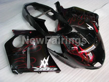 Load image into Gallery viewer, Black Red Flame - CBR 1100 XX 96-07 Fairing Kit - Vehicles &amp;