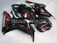 Load image into Gallery viewer, Black and Red Flame - CBR1000RR 06-07 Fairing Kit - Vehicles