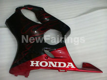 Load image into Gallery viewer, Black and Red Flame - CBR600 F4i 01-03 Fairing Kit -