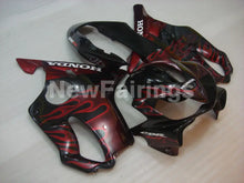 Load image into Gallery viewer, Black and Red Flame - CBR600 F4i 04-06 Fairing Kit -