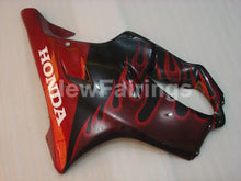 Load image into Gallery viewer, Black and Red Flame - CBR600 F4i 04-06 Fairing Kit -