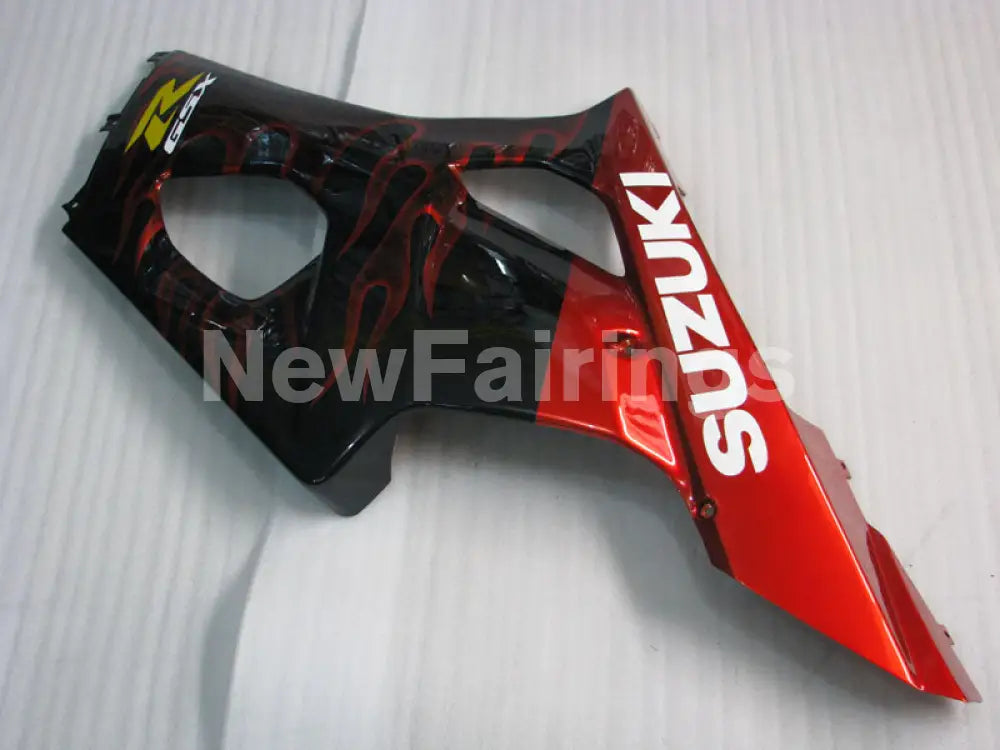 Black Red Flame - GSX - R1000 03 - 04 Fairing Kit Vehicles