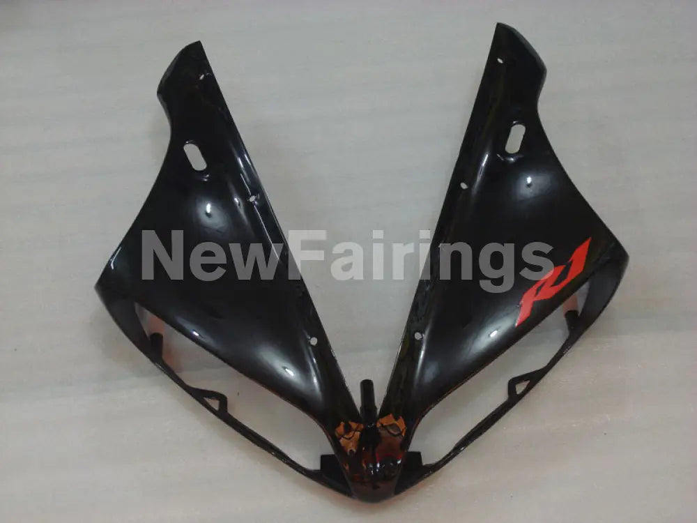 Black and Red Flame - YZF-R1 04-06 Fairing Kit - Vehicles &