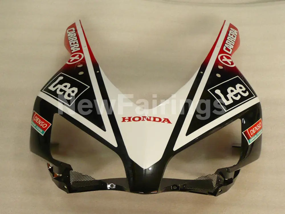 Black Red and White Lee - CBR1000RR 04-05 Fairing Kit -