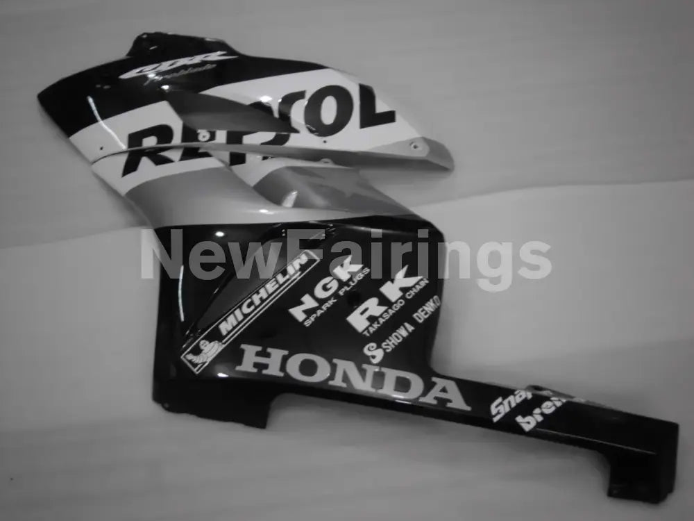 Black and Silver Repsol - CBR1000RR 04-05 Fairing Kit -