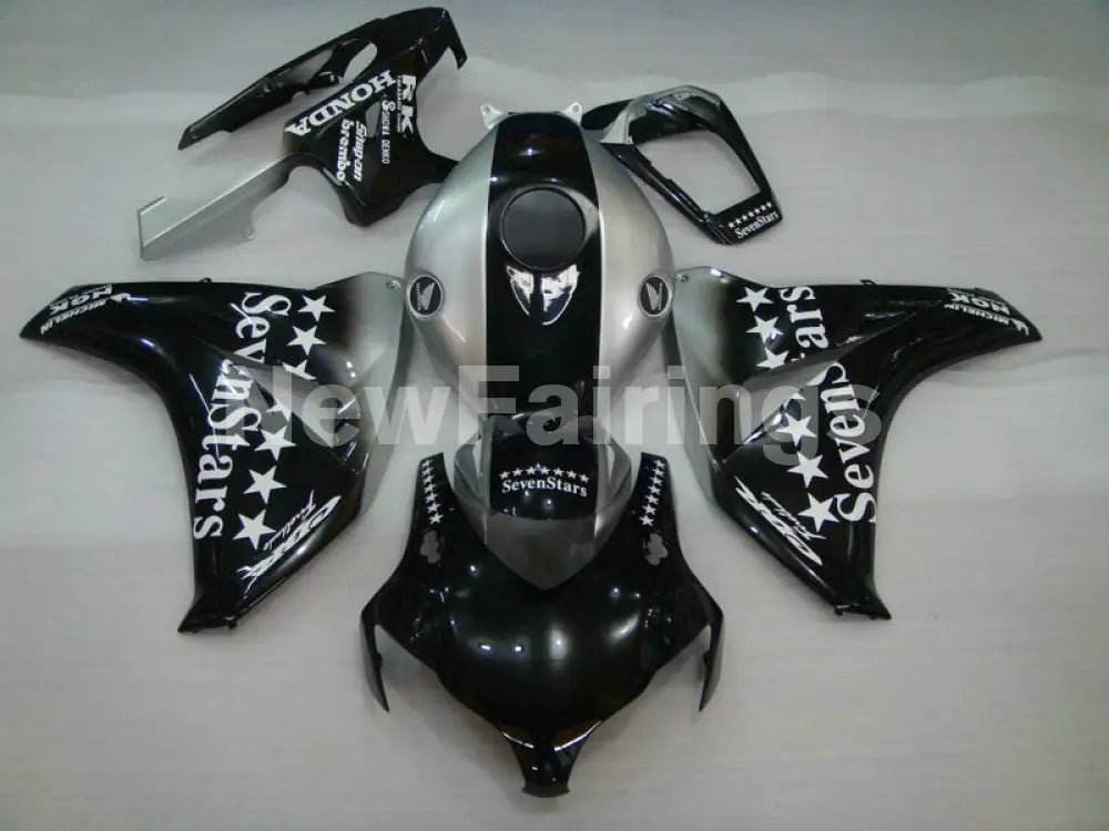 Black and Silver SevenStars - CBR1000RR 08-11 Fairing Kit -