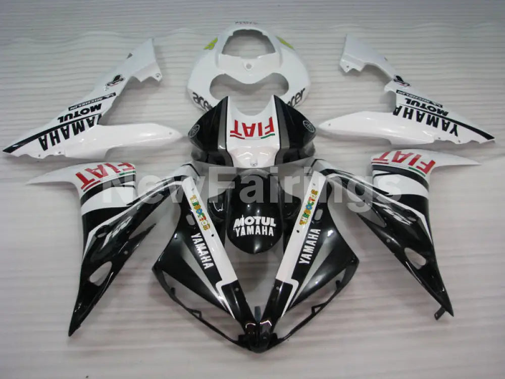 Black and White FIAT - YZF-R1 04-06 Fairing Kit - Vehicles