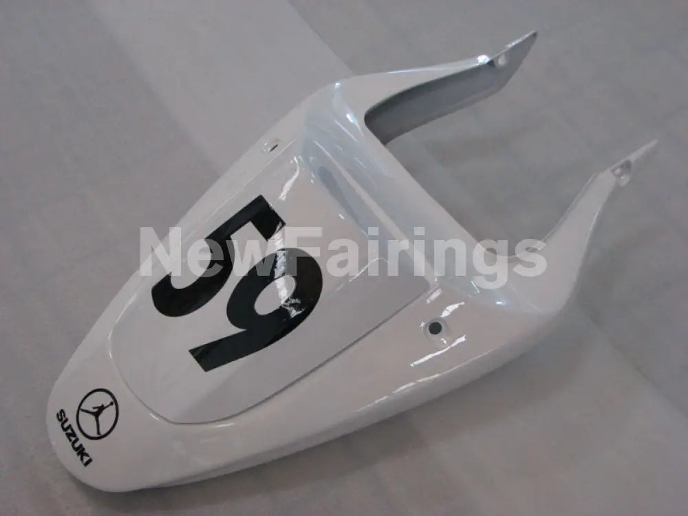 Black and White Jordan - GSX-R600 01-03 Fairing Kit -