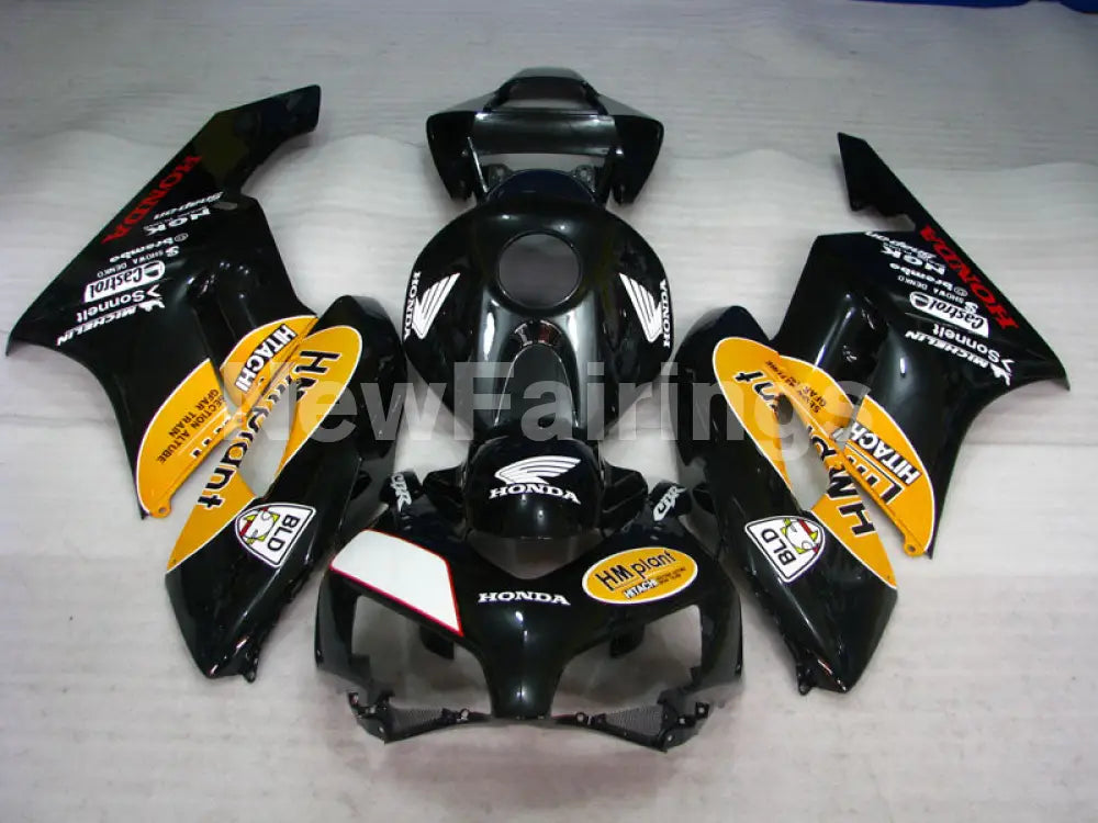 Black and Yellow HM plant - CBR1000RR 04-05 Fairing Kit -