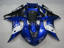 Load image into Gallery viewer, Blue and Black Factory Style - YZF-R1 02-03 Fairing Kit